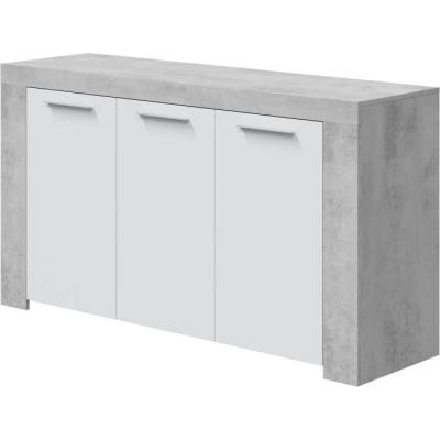 Buffet AMBIT: Style béton satiné pour un rangement moderne