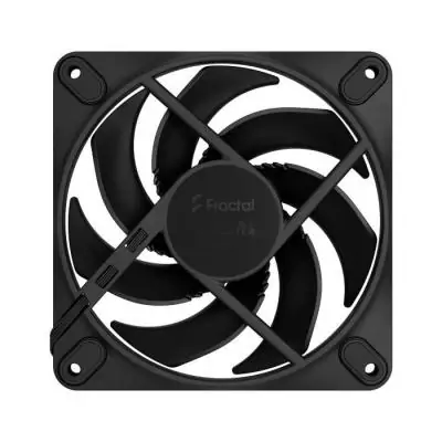 Ventilateur PC FRACTAL DESIGN Momentum 12 - Contrôle PWM - Pales balayées - Noir
