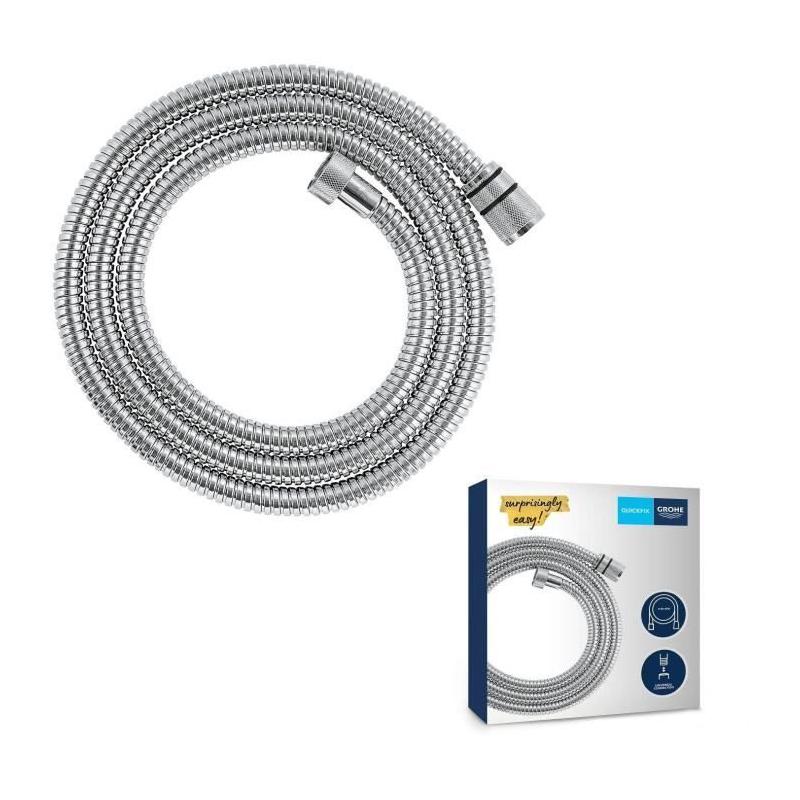 Flexible de douche GROHE 1,75m - VitalioFlex en métal