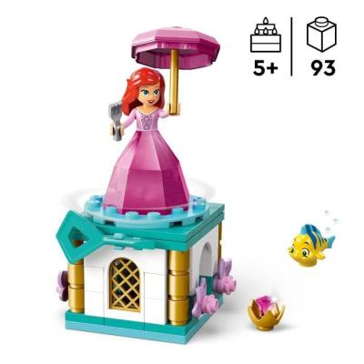 LEGO | Disney Princess 43259 Ariel Tournoyante - Construction pour filles de 5 ans