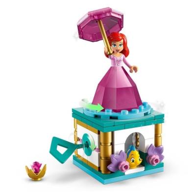 LEGO | Disney Princess 43259 Ariel Tournoyante - Construction pour filles de 5 ans