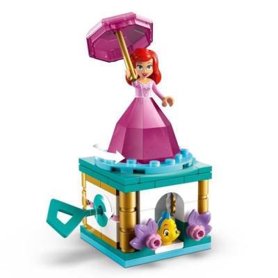 LEGO | Disney Princess 43259 Ariel Tournoyante - Construction pour filles de 5 ans