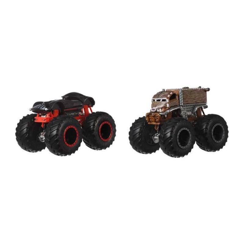 Double Démolition avec les Monster Trucks Hot Wheels - Coffret 2 véhicules !
