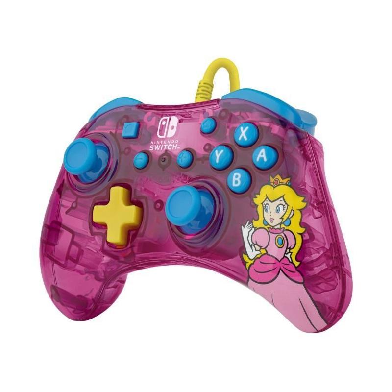 Manette de jeu Nintendo Switch Peach Rock candy - Rose