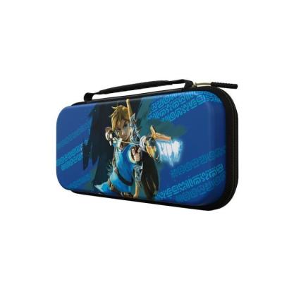 Sacoche de transport Link Hero pour Nintendo Switch en Bleu