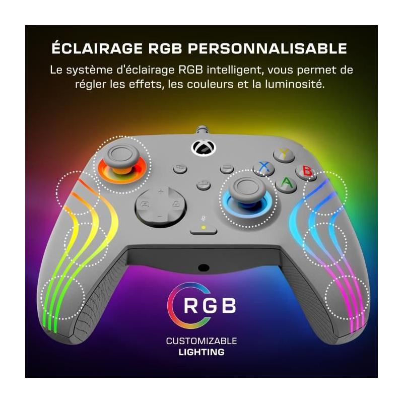 Manette de jeu Afterglow Wave pour Xbox Series X|S, Xbox One et PC