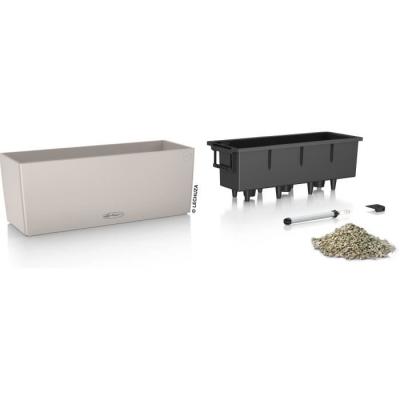Jardinière Balconera Brun Sable Kit Complet 8L - LECHUZA