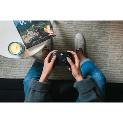 Manette de jeu Xbox sans fil noire - Pour une expérience de jeu immersive