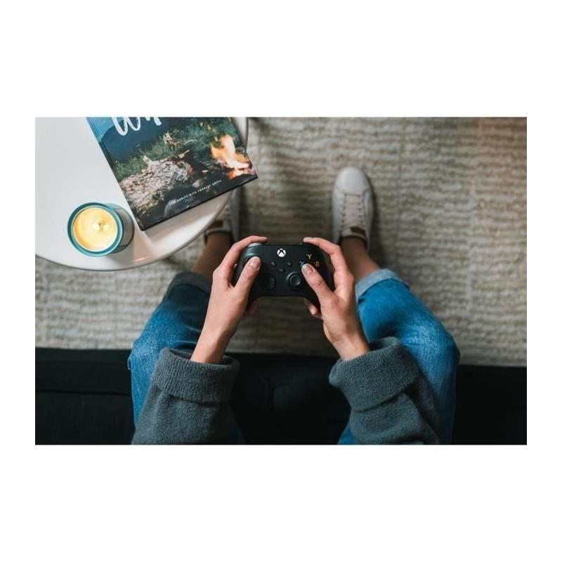 Manette de jeu Xbox sans fil noire - Pour une expérience de jeu immersive