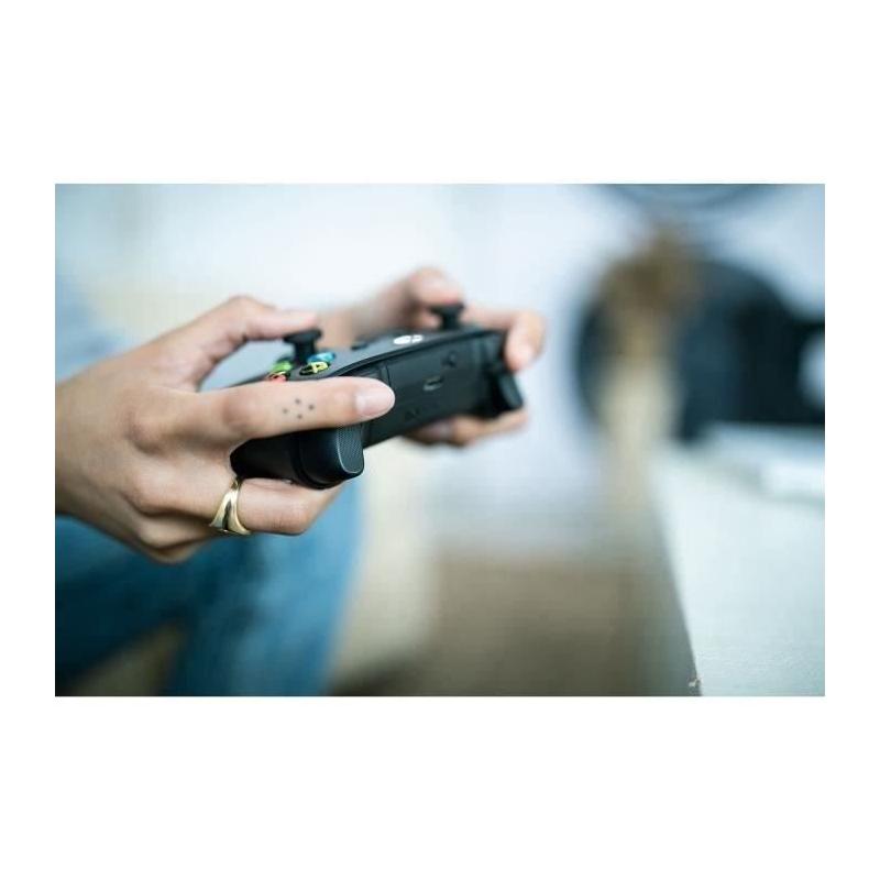 Manette de jeu Xbox sans fil noire - Pour une expérience de jeu immersive