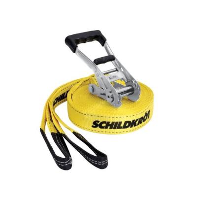 Slackline SCHILDKROT 15m - En Métal - Avec Sangle d'Apprentissage