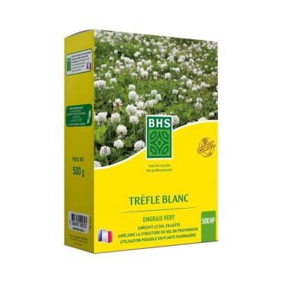 Trefle Blanc - BHS - 500 m² | Gazon naturel biodiversité & résistant
