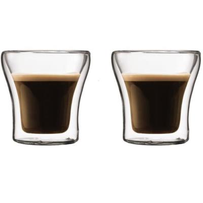 Verres BODUM Assam Double paroi 0.1 l Transparent