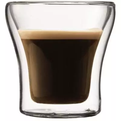 Verres BODUM Assam Double paroi 0.1 l Transparent