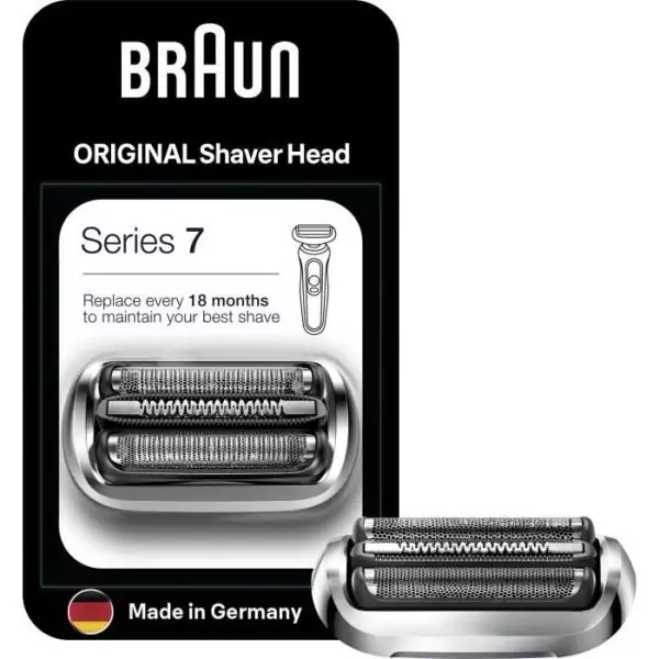 Tete de rasoir - BRAUN - Cassette Keypart Series 7 73S KP - Argent