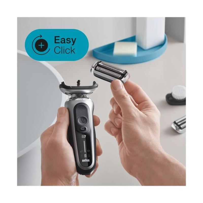 Tete de rasoir Braun Series 7 73S KP - Argent