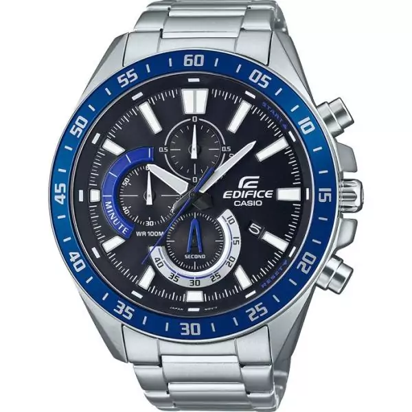 Montre en acier inoxydable CASIO EDIFICE Gris