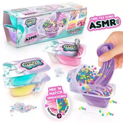 Kit ASMR de 4 textures satisfaisantes pour une expérience sensorielle unique
