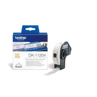Étiquettes Brother DK11204 pour un classement parfait