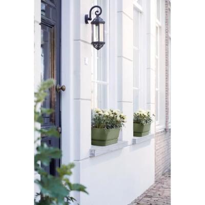 Pot de fleur ovale Leaf Green - Ø50 cm - GreenVille