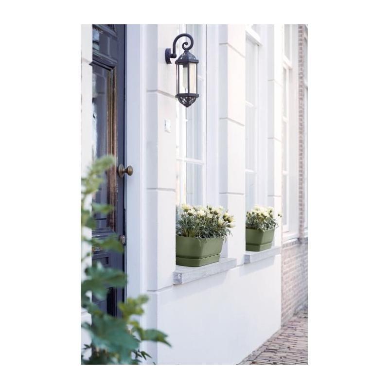 Pot de fleur ovale Leaf Green - Ø50 cm - GreenVille