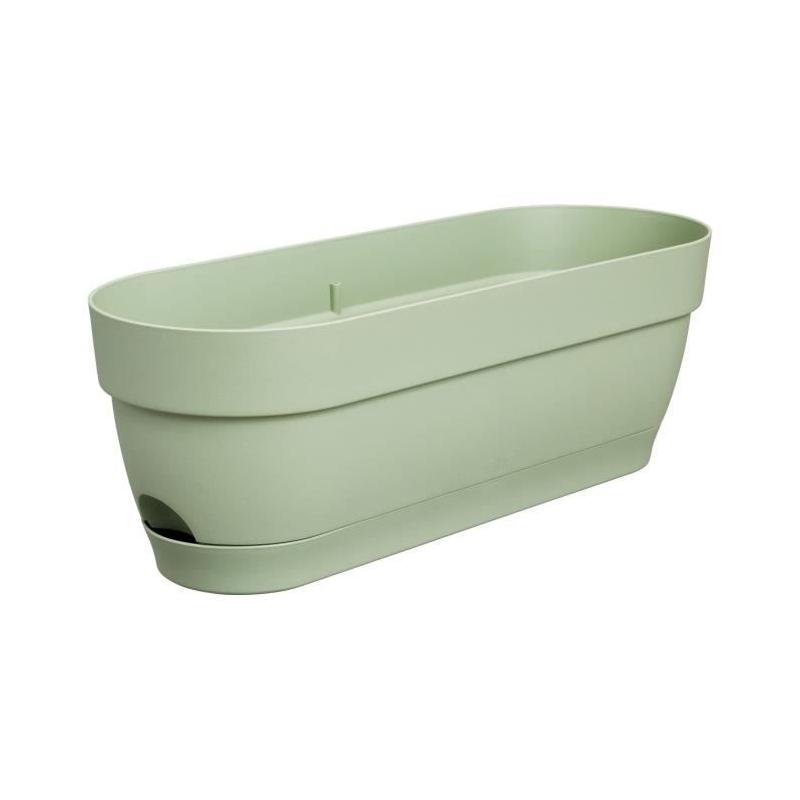 Jardinière Rectangle VIBIA Vert - Ø50 - Réservoir - Pour vos plantes !