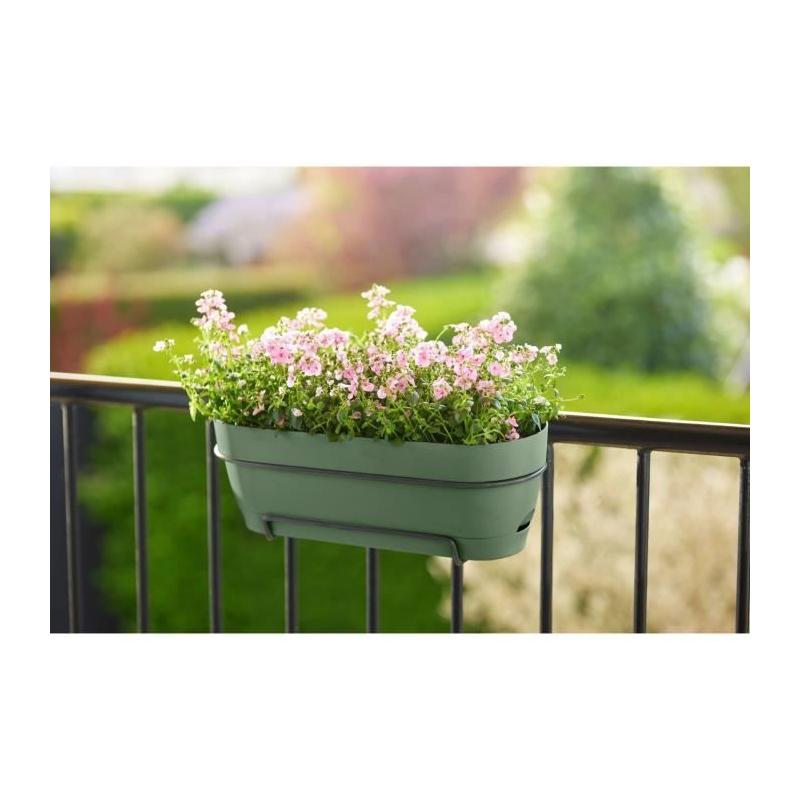 Jardinière Rectangle VIBIA Vert - Ø50 - Réservoir - Pour vos plantes !