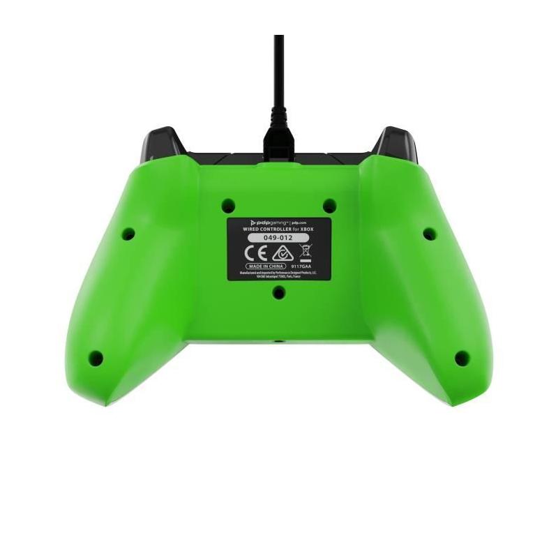 Manette de jeu - Xbox Series X|S, Xbox One et PC - NEON White - Filaire - PDP - Blanc