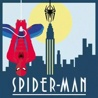 Kit de peinture Ravensburger Spider Man 20x20 cm - Loisir créatif Kit de peinture Ravensburger Spider Man 20x20 cm - Loisir créatif