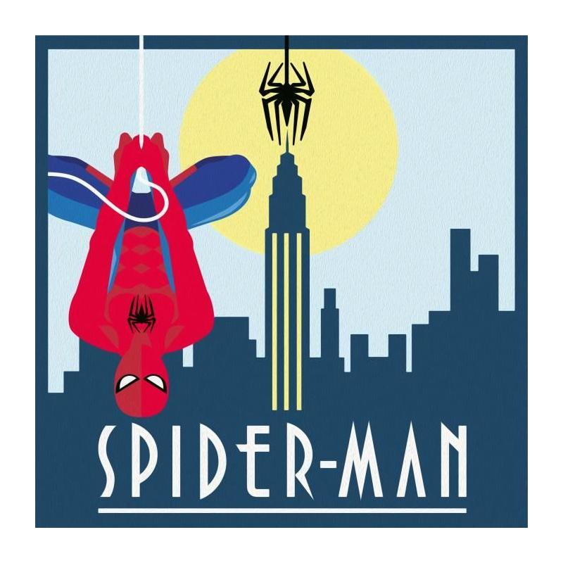 CreArt 20x20 cm Spider Man, Loisir créatif, 23891, Ravensburger