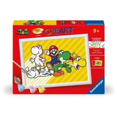Peinture au Numéro Super Mario pour Enfants de 7 Ans