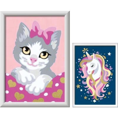 CreArt Atelier: Coffret peinture par numéros pour débutants