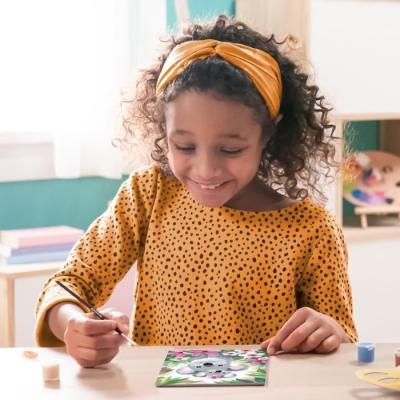 Peinture par numéros: Maman koala et son bébé, kit créatif!