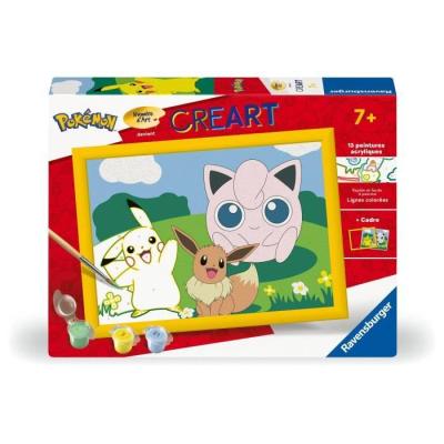 Peinture par numéros Pokemon pour enfants - Ravensburger