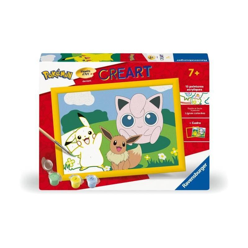 Peinture par numéros Pokemon pour enfants - Ravensburger