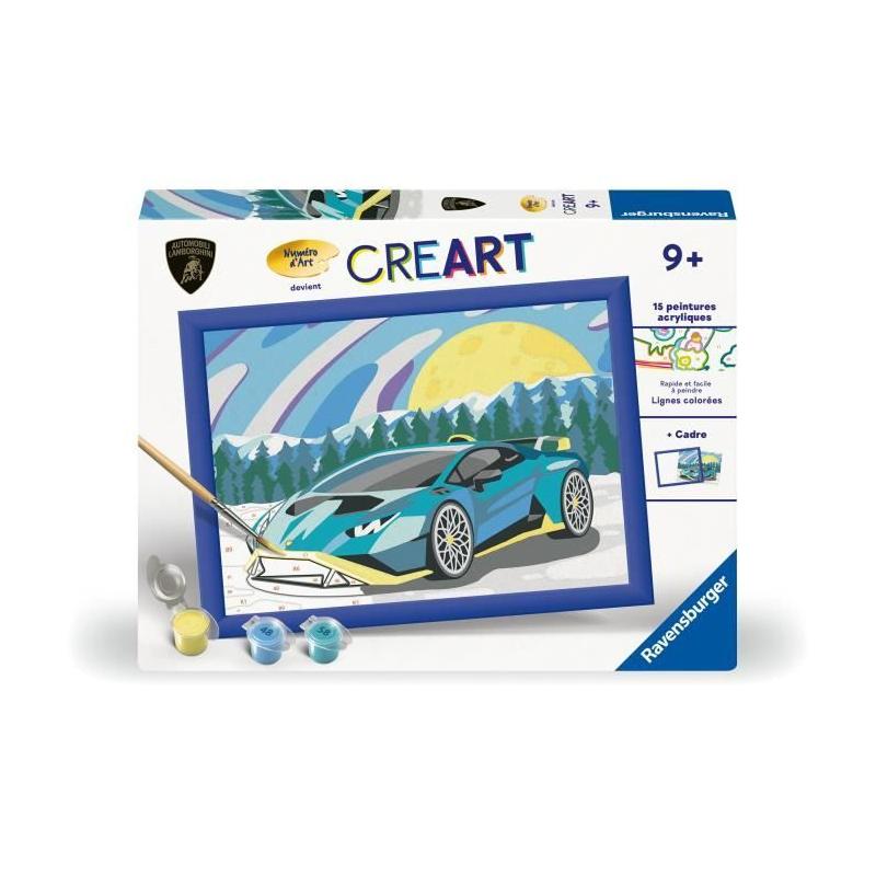 Kit de peinture par numéros Lamborghini pour enfants - Ravensburger