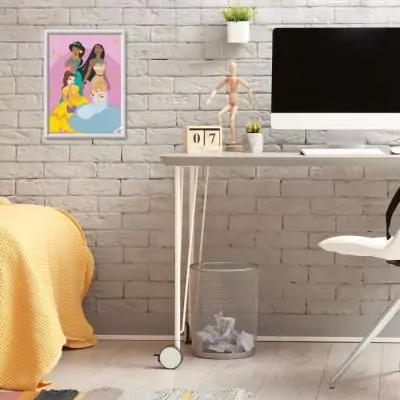 Kit de peinture Disney Princess 18x24cm pour enfants de 7 ans - Ravensburger Kit de peinture Disney Princess 18x24cm pour enfants de 7 ans - Ravensburger