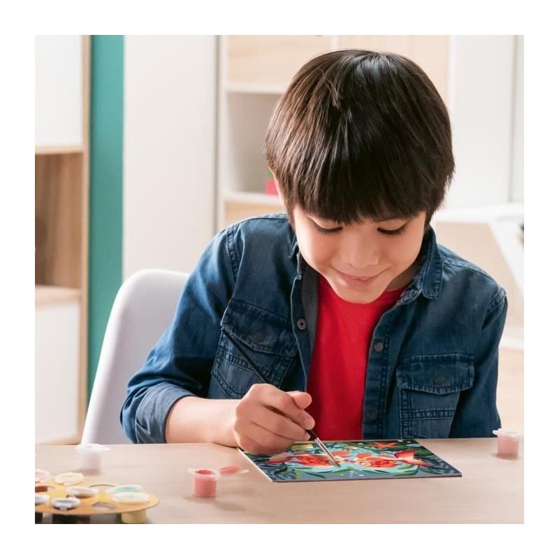 Kit de peinture par numéros pour enfants - Bisous de poissons