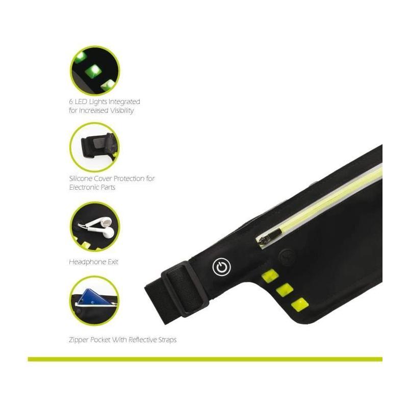 Ceinture de course LED Wheel Bee Night Runner - SCHILDKRÖT