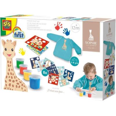 Kit de peinture au doigt SOPHIE LA GIRAFE