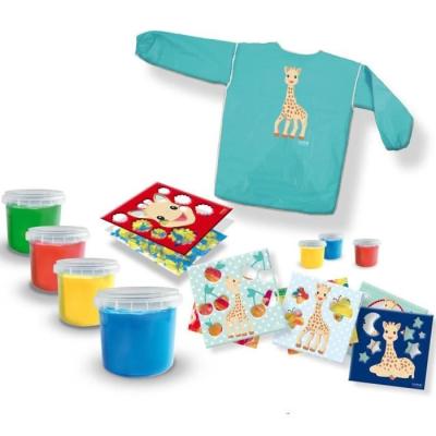 Kit de peinture au doigt SOPHIE LA GIRAFE