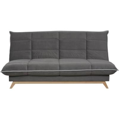 Canapé-lit DUNLOPILLO TOUNDRA 3 places - Matelas Ep.13 cm - Gris