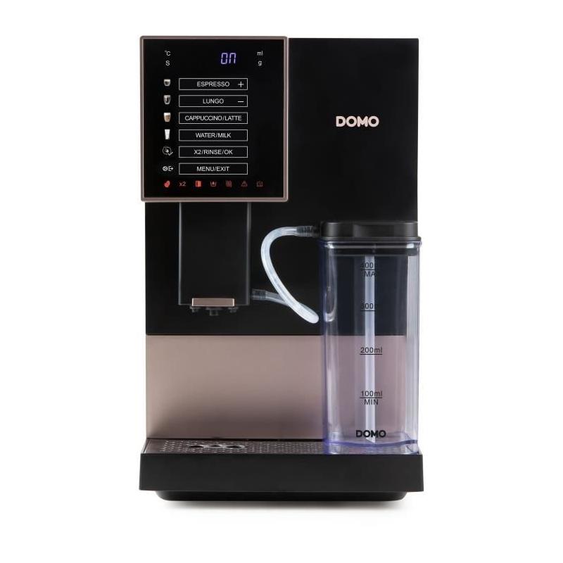 Machine à expresso automatique DOMO DO743K - 1350W - 19 bar - Noir