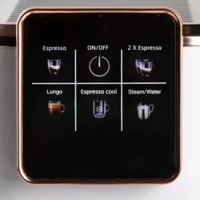 Machine à expresso 3 en 1 DOMO DO746K - 1350 W - 20 Bar - Blanc / Rose