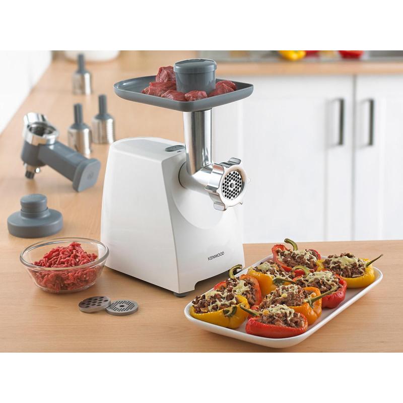 Kenwood MG360 hachoir 1400 W Gris, Blanc
