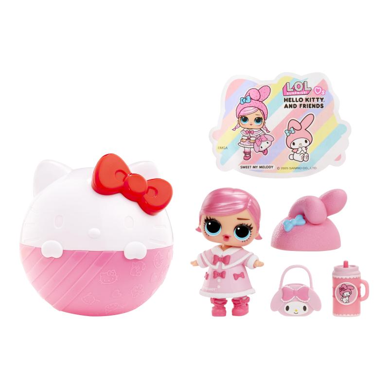L.O.L. Surprise! Loves Hello Kitty & Friends Tots Core Characters Asst in PDQ