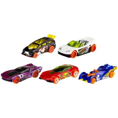 Hot Wheels Coffret De 5 Vehicules