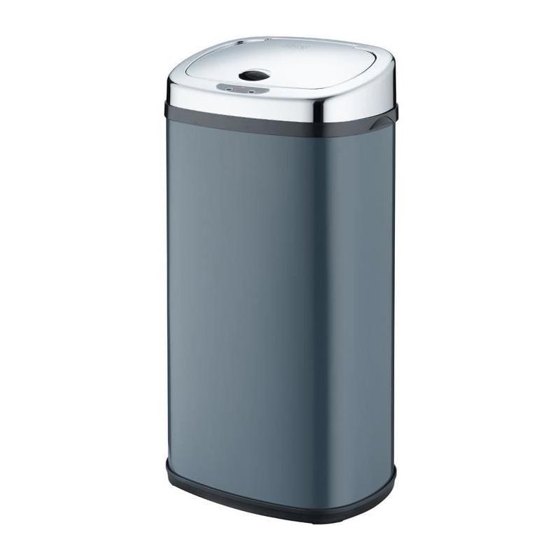 Poubelle de cuisine automatique LARGO - 42 L - Inox gris mat