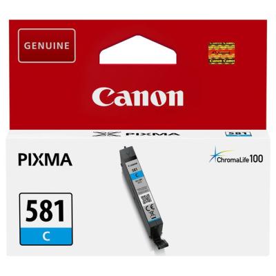Cartouche jet d'encre Canon CLI-581C - Cyan - Jet d'encre - 259 Pages