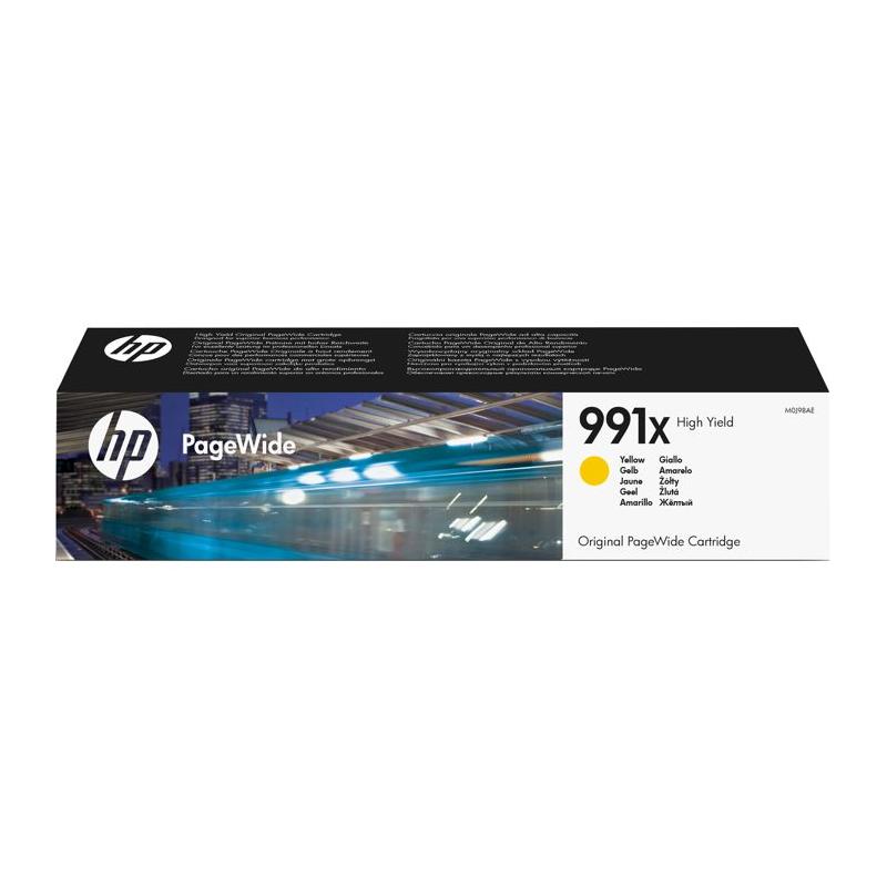Cartouche d'encre HP 991X 182ml Jaune Original - Haute performance